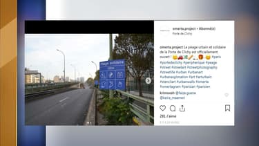 Le collectif Omerta Project est derrière l'installation d'un "péage solidaire".