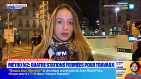 Marseille: quatre stations de métro fermées pour travaux