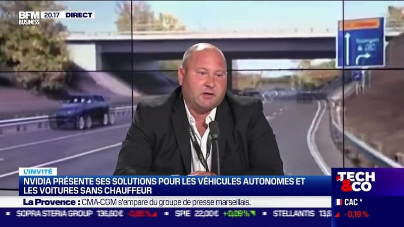 Sébastien Ruffino (NVIDIA) : NVIDIA présente ses solutions pour les véhicules autonomes et les voitures sans chauffeur - 30/08