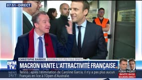 L’édito de Christophe Barbier: Emmanuel Macron vante l'attractivité de la France