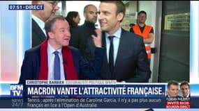 L’édito de Christophe Barbier: Emmanuel Macron vante l'attractivité de la France