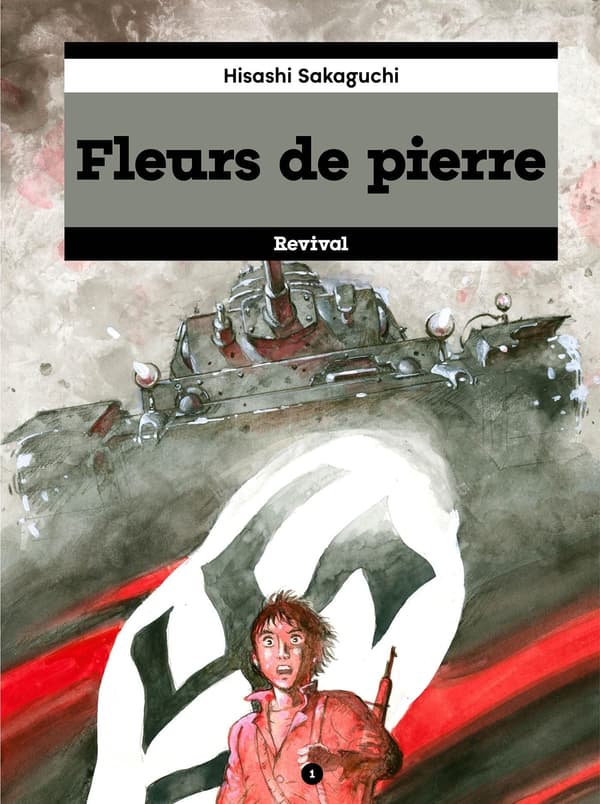 Cover of volume 1 of "Fleur de pierre"