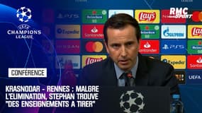 Krasnodar - Rennes : Malgré l'élimination, Stéphan trouve "des enseignements à tirer"