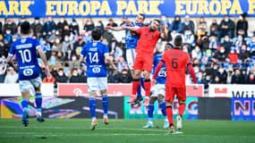 Les duels ont été intenses entre Strasbourg et Nice.