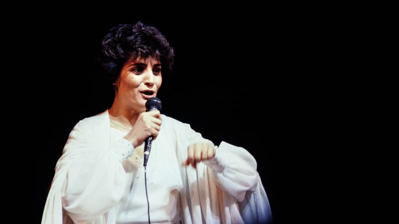 Linda de Suza à L'Olympia, à Paris, en 1983.