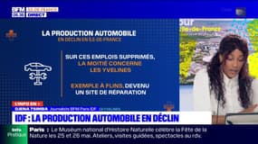 Île-de-France: la production automobile en baisse dans la région 