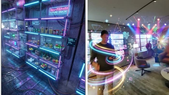 Les effets IA des lunettes connectées de Google Les effets IA des lunettes connectées de Google