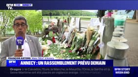 Annecy: "on a besoin de se retrouver", affirme François Astorg, le maire de la commune
