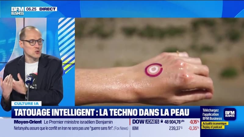 Culture IA : Tatouage intelligent, la techno dans la peau, par Anthony Morel - 03/03