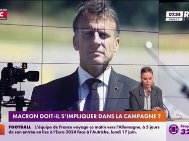 Législatives: Emmanuel Macron doit-il s'impliquer dans la campagne?