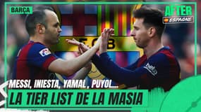 Messi, Yamal, Iniesta… La tier list des joueurs formés par le Barça (After Espagne)