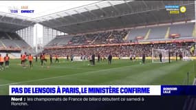 Football: les supporters de Lens sont interdits de déplacement pour le match face au Paris Saint-Germain