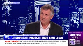 Canicule/Santé: "Au-dessus de 21 ou 22°C, l'organisme n'a pas l'impression que la température est apte pour le sommeil", explique le docteur Philippe Chambraud