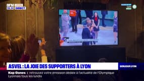 Basket: la joie des supporters après la victoire de l'Asvel féminin en finale de l'Eurocoupe