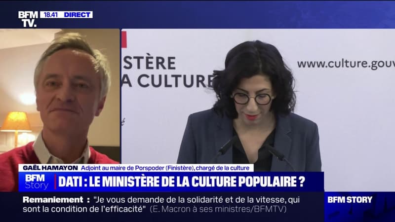 Gaël Hamayon, adjoint au maire chargé de la culture de Porspoder (Finistère): 