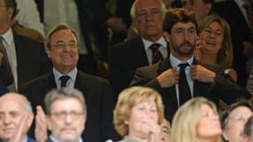 Florentino Pérez et Andrea Agnelli en 2015