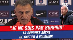 PSG : "Je ne suis pas surpris", la réponse sèche de Galtier à Fournier