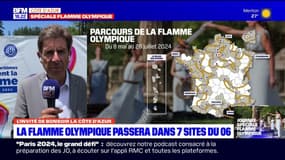 Alpes-Maritimes: Charles Anges Ginésy détaille le programme du passage de la flamme olympique