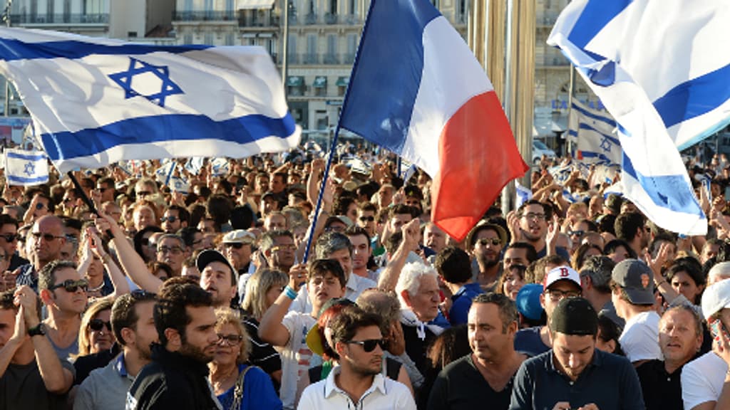 Une manifestation pro-Israël, très surveillée, ce jeudi à Paris