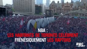 NBA – Toronto : Les Raptors fêtés dans la frénésie  
