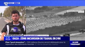 L'armée israélienne a mené une nouvelle incursion dans le centre de la bande de Gaza