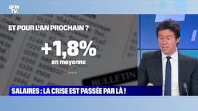 Salaires : la crise est passée par là ! - 01/09