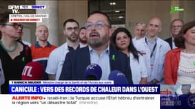 Le ministre de la Santé Yannick Neuder indique que la France va connaître "un été caniculaire"