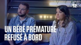 Les parents de Léon, grand prématuré interdit d'avion, témoignent