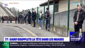 Seine-et-Marne: une chaîne humaine pour demander l'inscription des nuages au patrimoine de l'Unesco