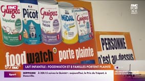 Lait infantile : Foodwatch et 8 familles portent plainte