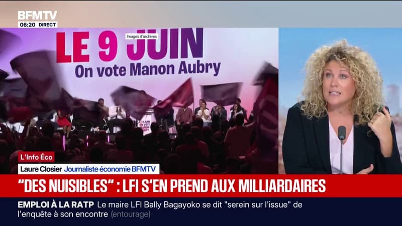 ÉDITO - Les milliardaires sont-ils "des nuisibles" comme l'affirme Manon Aubry?