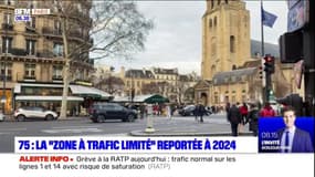 Paris: la "Zone à trafic limité" reportée à 2024