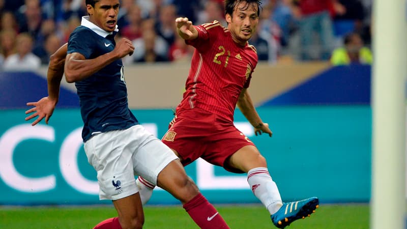 France-Espagne : Raphaël Varane face à David Silva