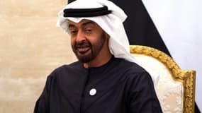 Mohammed ben Zayed Al-Nahyane, le prince héritier d'Abou Dhabi, le 12 janvier 2019 à Abou Dhabi
