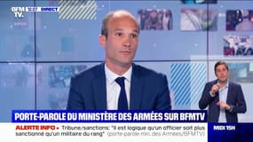 Hervé Grandjean (porte-parole du ministère des Armées): "C'est 0,5% des généraux à la retraite qui ont signé cette tribune, c'est marginal"