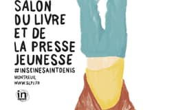 L'affiche du Salon du livre et de la presse jeunesse de Montreuil