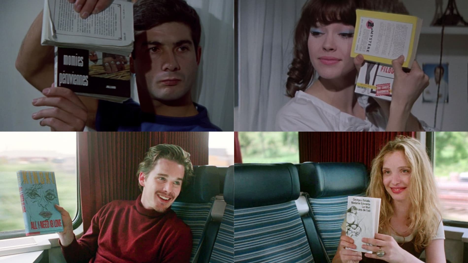 "Une femme est une femme" (1961) / "Before sunrise" (1995) "Une femme est une femme" (1961) / "Before sunrise" (1995)