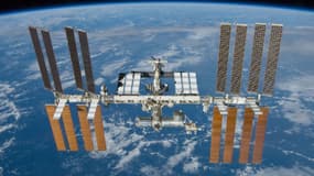 La station spatiale internationale.