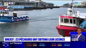 Brexit: 23 pêcheurs ont obtenu leur licence