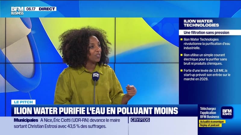 Le Pitch : Ilion Water, purifier l'eau plus efficacement - 16/03