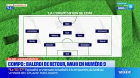 Olympico: la composition d'équipe de l'OM dévoilée