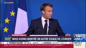 Macron : "Ursula von der Leyen est une très bonne candidature"