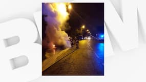 Nouvelle soirée de violences urbaines à Rillieux-la-Pape dans le Rhône, le 27 mars 2021