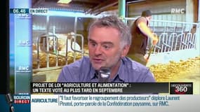 "La construction du prix aujourd'hui, elle se fait à l'envers (...) Là l'idée de la loi c'est de partir du producteur"