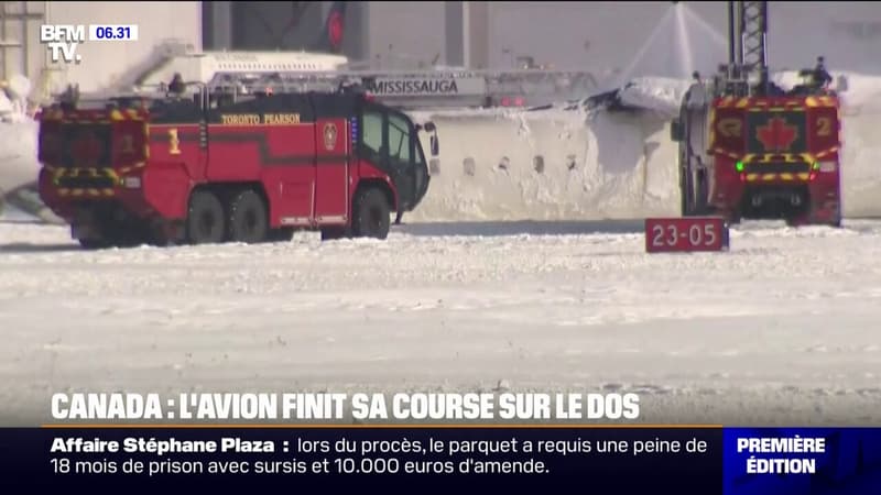 Avion retourné au Canada: 