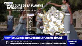 JO 2024: le parcours de la flamme dévoilé