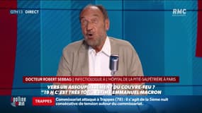 "19 heures c'est très tôt !":  un assouplissement risqué ? Pour Robert Sebbag, infectiologue, "quoiqu'il arrive on va déconfiner, en espérant tenir au niveau hospitalier: le problème est là"