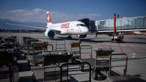 Un avion en Suisse