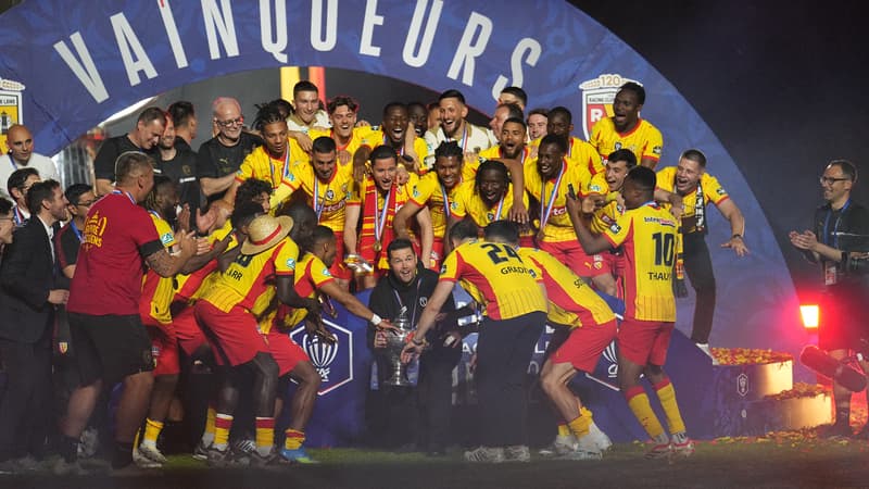 "J'ai eu la chance de pouvoir admirer le bonheur", Lens savoure sa première Coupe de France