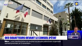 Bar-sur-Loup: des squatteurs devant le Conseil d'Etat